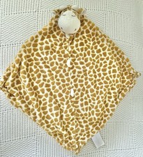 Angel Dear Giraffe Baby Lovey Security Blanket Plush Spotted Brown Tan Cream 16  