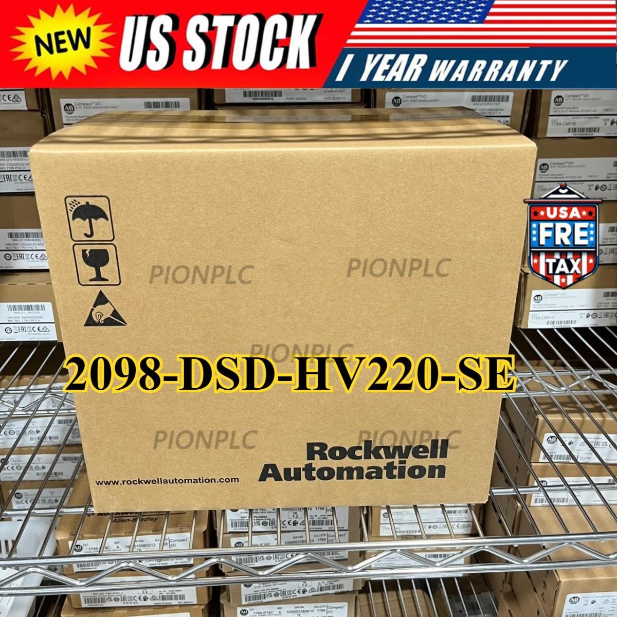 2098-DSD-HV220-SE New Allen-Bradley Ultra 3000 with SERCOS Servo Drive Free Ship