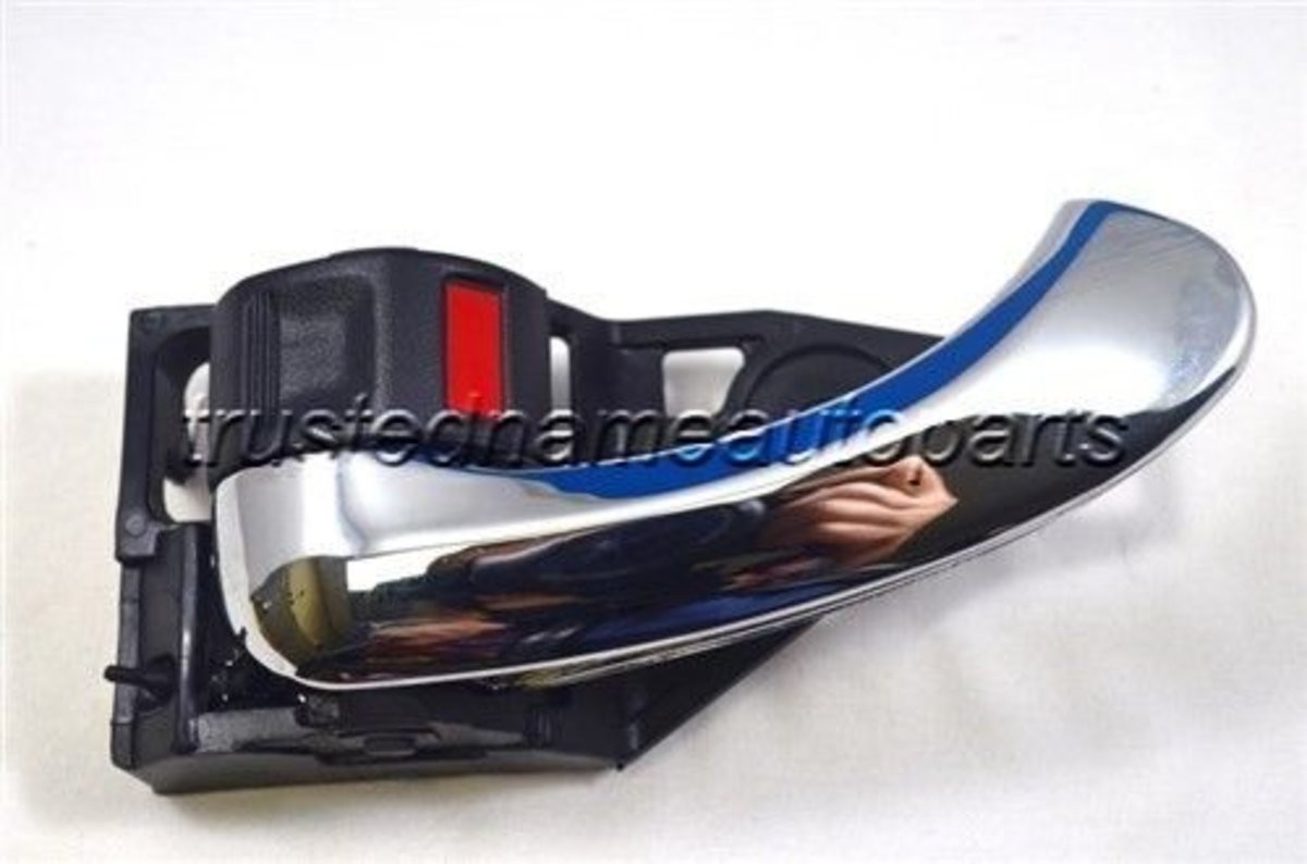 fits 2006 to 2012 RAV4 Interior Door Handle Left Driver Front or Rear Chrome