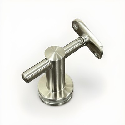 Q-RAILING PROFESSIONAL RAILING SYSTEMS MODEL 0156 HANDRAIL BRACKET SS 316 ROUND