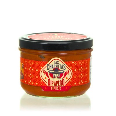 Las Chachitas Salsa Dip Rojo für Nachos, Fingerfood 200g