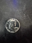 1956 Franklin Half Dollar 50C 90% Silver (0.900) Uncirculated Uncertified