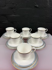 St Michael Marks & Spencer Felsham Tea Trios Cups Saucer Side Plates Set of 6