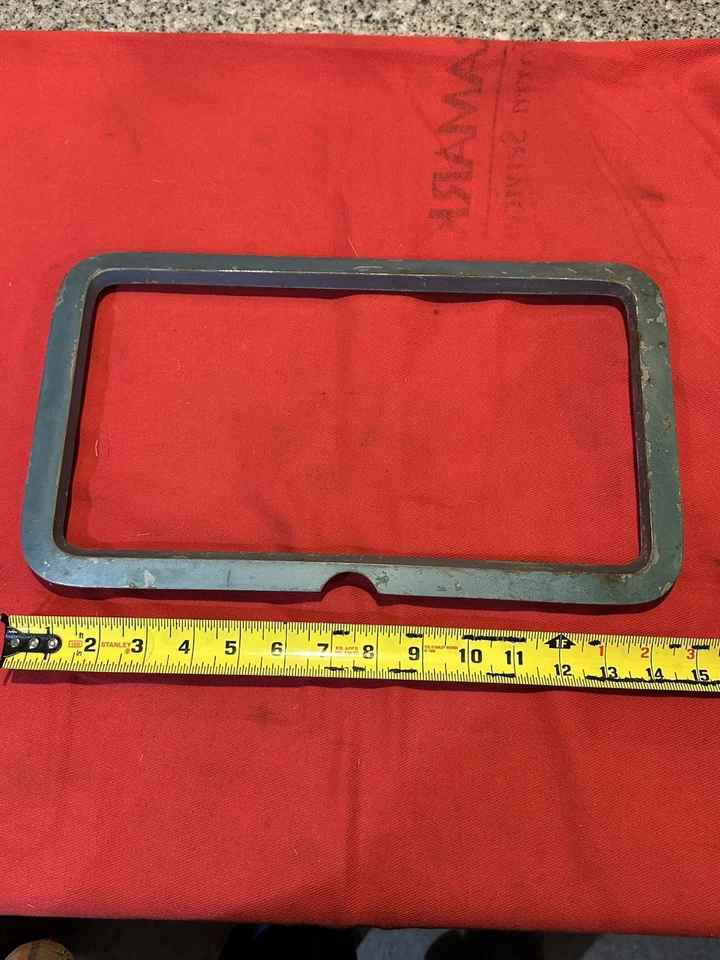 Dodge Dart Seneca Phoenix 1960 tapa maletero matrícula bisel de apertura OEM 1963324 Foto 2 de 4