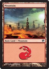 Mountain (244)~244/249~MP~Scars of Mirrodin~MTG