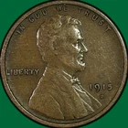 1915-D Lincoln Wheat Cent Extremely Fine XF Coin #40501