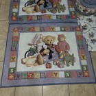 Vintage Blue Jean Teddy 6 Piece Nursery Crib Set — photo 4