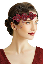 1920S Flapper Headband Crystal Great Gatsby Headpiece Roaring 20S Flapper Gatsby