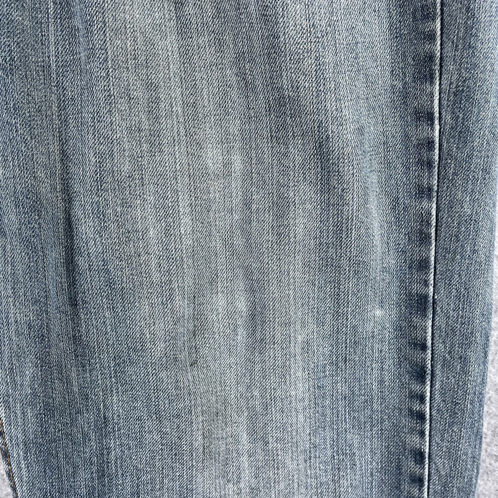 Levi's Men's 36x30 Blue Denim Button Fly Straight Leg Jeans Medium Wash thumbnail 8