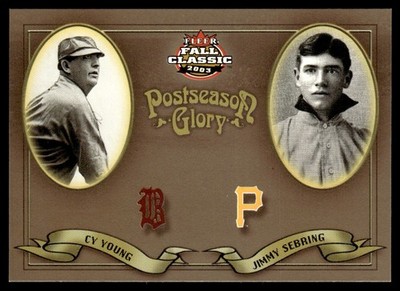2003 Fleer Postseason Glory Cy Young / Jimmy Sebring 0997/1500 #5PG