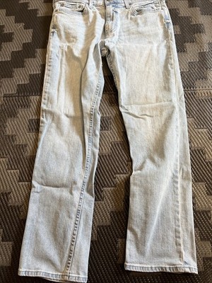 Hollister California Epic Flex Slim Straight Light Wash Jeans Men's Size 31x 30 