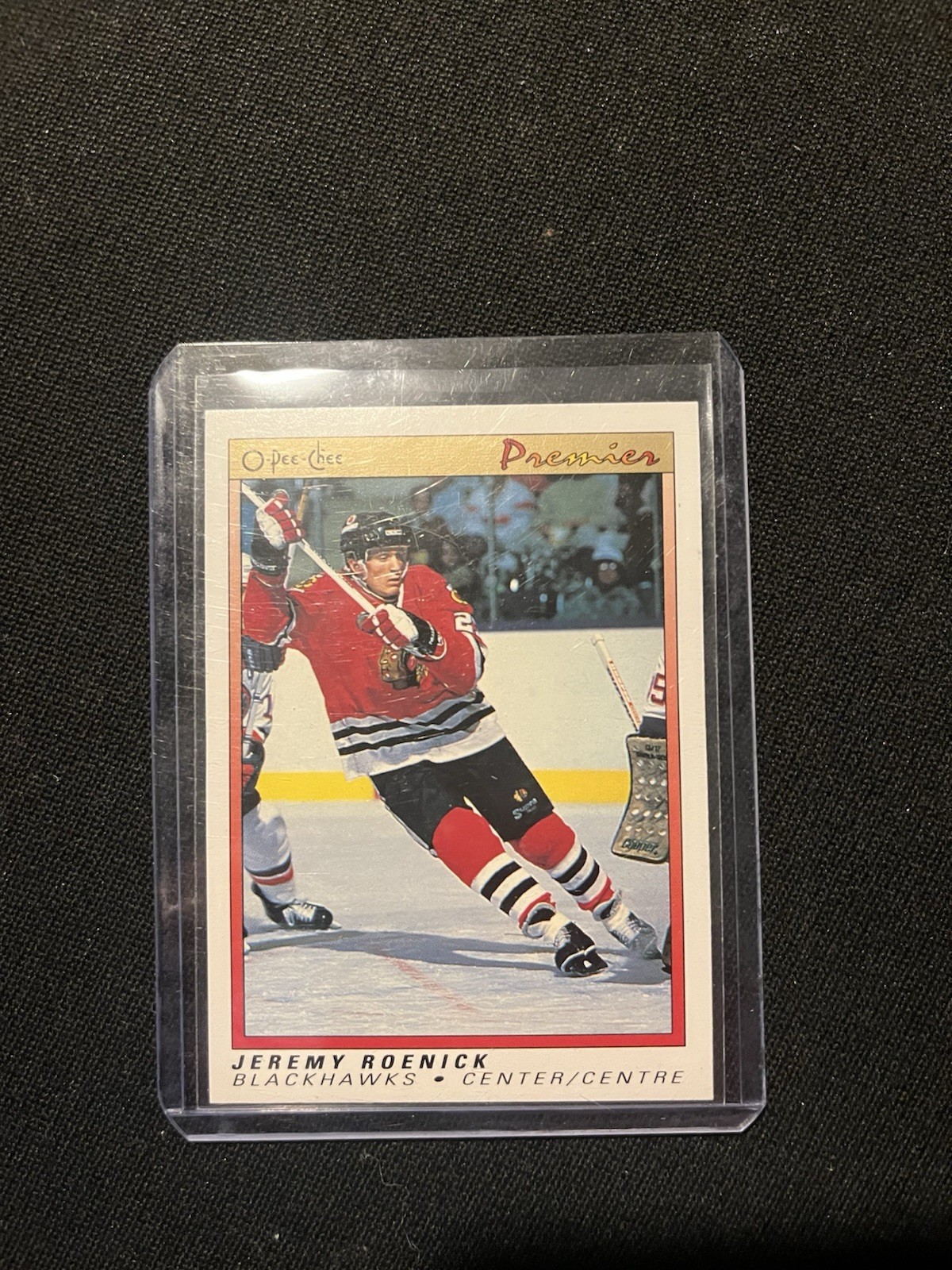 1990-91 O-Pee-Chee Premier #100 Jeremy Roenick RC