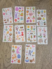 Easter Tattoos Temporary Bunny Basket Stuffer New Lot Of 10 Sheets Springtime