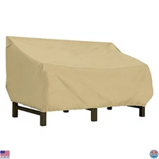 Classic Accessories Terrazzo 58" Water-Resistant Deep Seat Patio Loveseat Cover