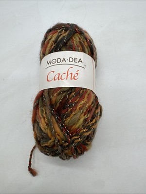 One full skein Moda Dea Cache yarn Tootsie 2329