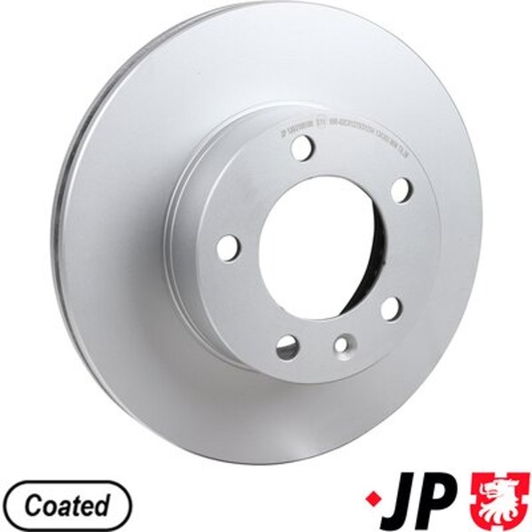 2X Bremsscheibe Jp Jp Group 1263106100 FüR Renault Interstar Nissan Movano Opel-image