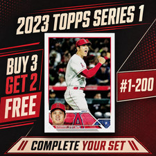 2023 Topps Series 1 Baseball Base Singles #1-200 You Pick Complete Your Set