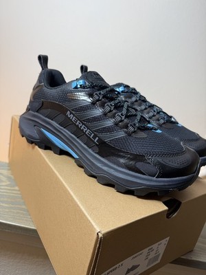 Merrell x Jeep Men's Moab Speed 2 Bright/black/blue size 8.5