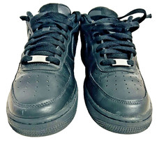 Nike Air Force 1 Low Triple Black AF1 CW2288-001 Mens Size 9 Used