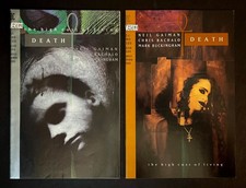 DEATH: THE HIGH COST OF LIVING #1, 2 NEIL GAIMAN & CHRIS BACHALO Sandman 1993