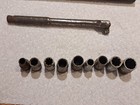 Craftsman BE 1/4" Drive Socket Set Breaker Bar w/ 9 BE Sockets & Original Case — photo 8