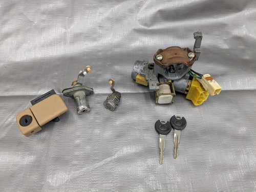 99-00 Mazda Miata MX5 OEM NB1 Ignition Key Set Full Car Lock Manual 1999-2000 00