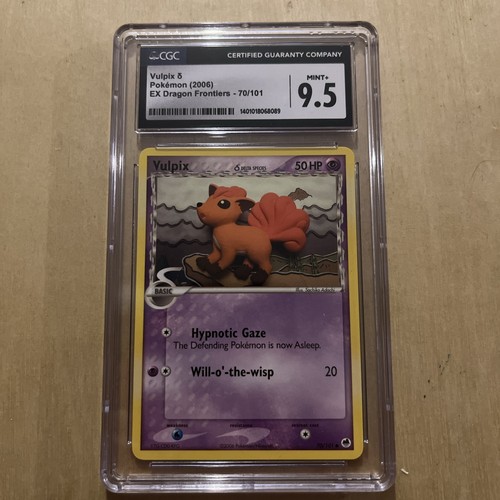 Vulpix δ graded CGC 10 for sale on eBay