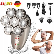 Rasoio Calvizie Uomo USB Elettrico Rasoio LED Tagliacapelli Naso Taglia Barba