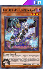 Maliss <P> Chessy Cat 26LP-EN018 Ultra Rare YuGiOh Near Mint