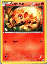 Pokemon TCG Chimchar 15/135 Plasma Storm MP