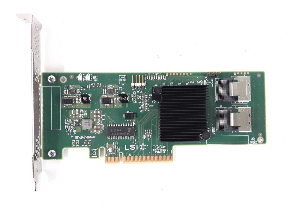 LSI MegaRAID SAS9211-8I 6GB PCIe X8 CONTROLLER RAID SAS/SATA H3-25250-02K - Immagine 3 di 4