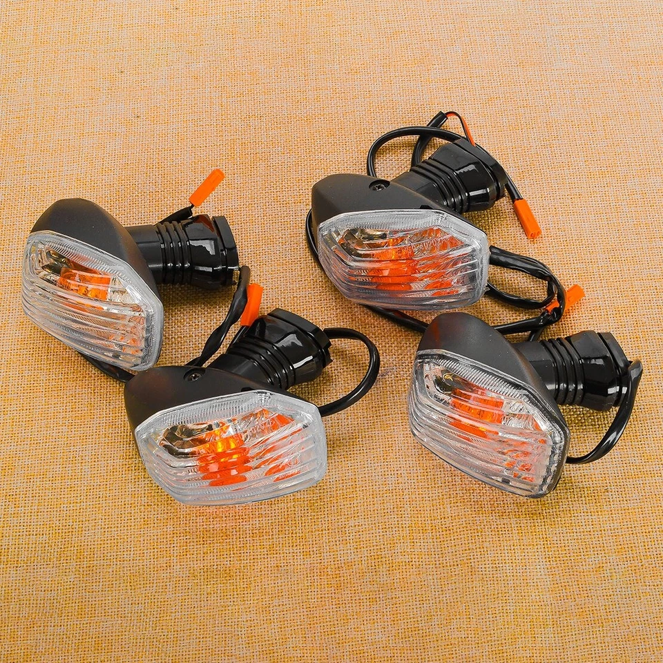 4pcs Avant Arrière Clignotants pour Kawasaki KLR650 KLE500 ZX-6R ZX-10R Z750 - Photo 1/4