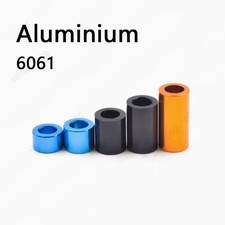 Colorful Aluminium 6061 Round Non-Thread Column Standoff Spacer Washer M3