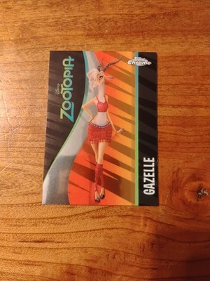 2025 Topps Chrome Disney Zootopia Icons Gazelle ZI-8