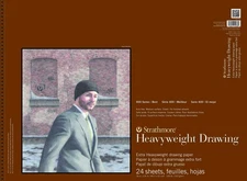 400 Series Heavyweight Drawing Paper Pad, Top Wire Bound, 18x24 inches, 24 Sh...