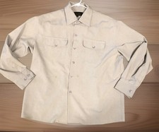 Vintage Saxifon Button Up USA Made Gray XL Shacket