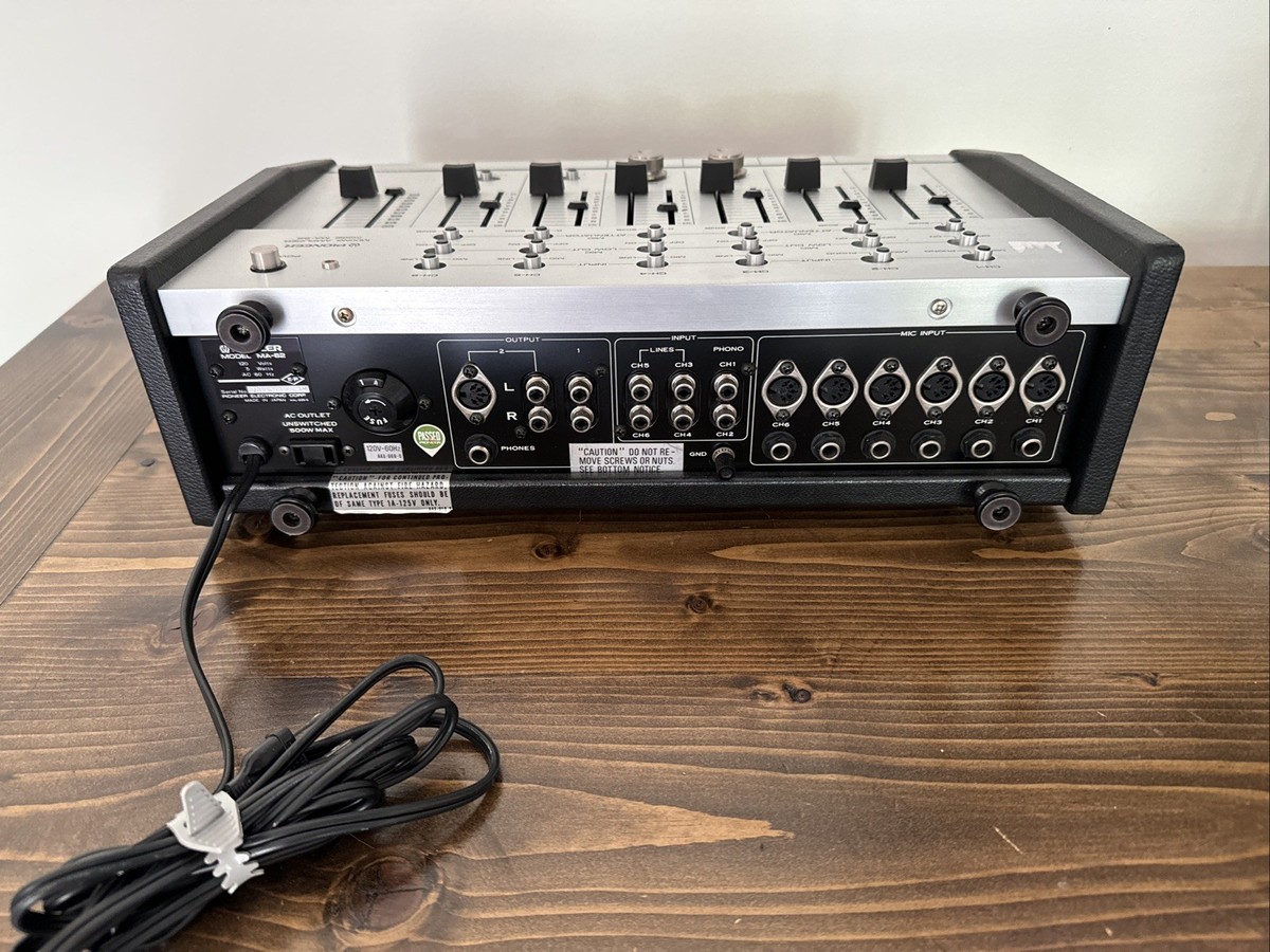 Vtg Pioneer MA-62 Mixing Amplifier Untested Powers On | eBay