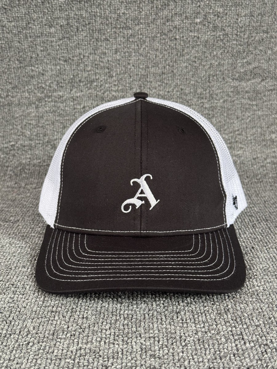 '47 Brand Arkansas Razorbacks Trucker Snapback Black White Hat NCAA