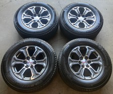 2019-2026 Gmc Sierra 1500 Factory 18 Machined Charcoal Wheels Rims Tires Oem Or 2019-2026 Gmc Sierra 1500 Factory 18 Machined Charcoal Wheels Rims Tires Oem Or