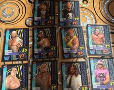 10x WWE Slam Attax LEGENDS Set   Hogan, Austi...