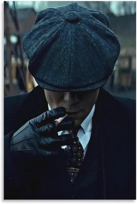 thomas shelby cigarette Peaky Blinders Tommy Poster / One Size / Multicolor Tommy Shelby Peaky Blinders Smoking Tommy Shelby