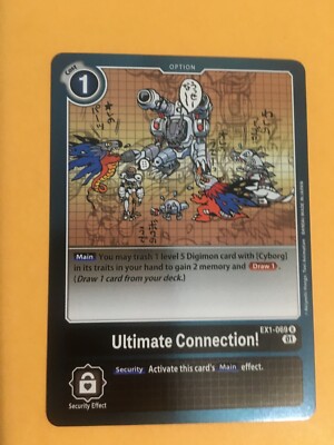 Ultimate Connection! EX1-069  R Digimon CCG | Classic Collection Near Mint