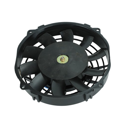 2X UNIVERSAL SLIM 7" PULL PUSH RADIADOR MOTOR VENTILADOR DE REFRIGERACIÓN + KIT DE MONTAJE NEGRO - Imagen 5 de 11