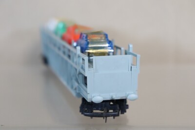 Wagon Porte-autos Tri-ang R 342 époque 3 Avec 6 Minix – HO, Vintage