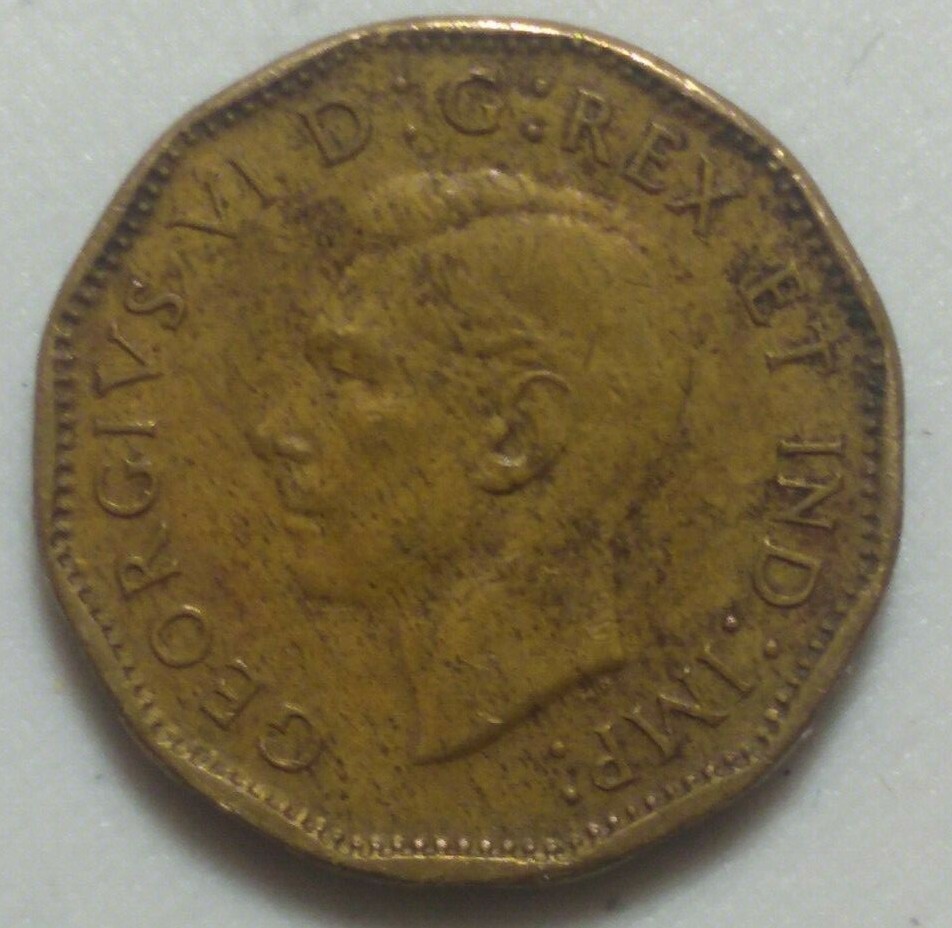1943 CANADA Victory TOMBAC 5 Cents Nickel Coin KING GEORGE VI | eBay