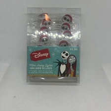 New Jack Skellington Nightmare Before Christmas Mini String Lights 20 LED Lights