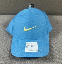 NEW Nike Dri-Fit Training Club Cap Hat Aquarius Blue Adjustable Strap Size L/XL