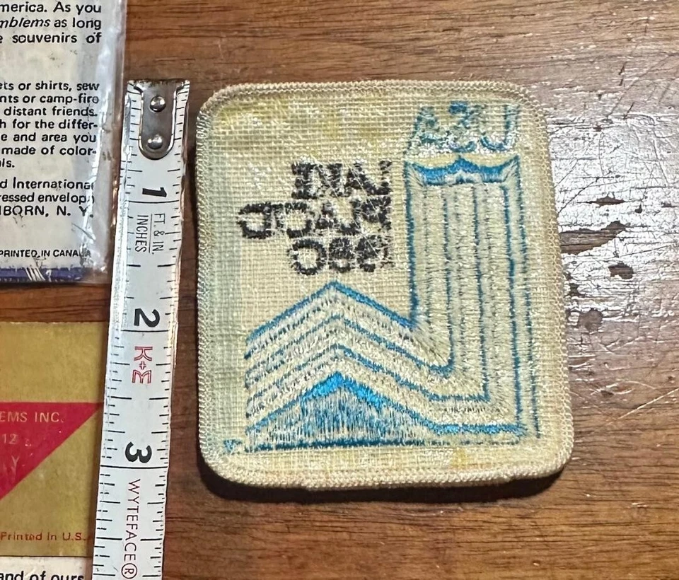 Vintage Australia Canada France Philippines Olympic Patch Lot 5 Flag New #C50 - Image 4 of 4