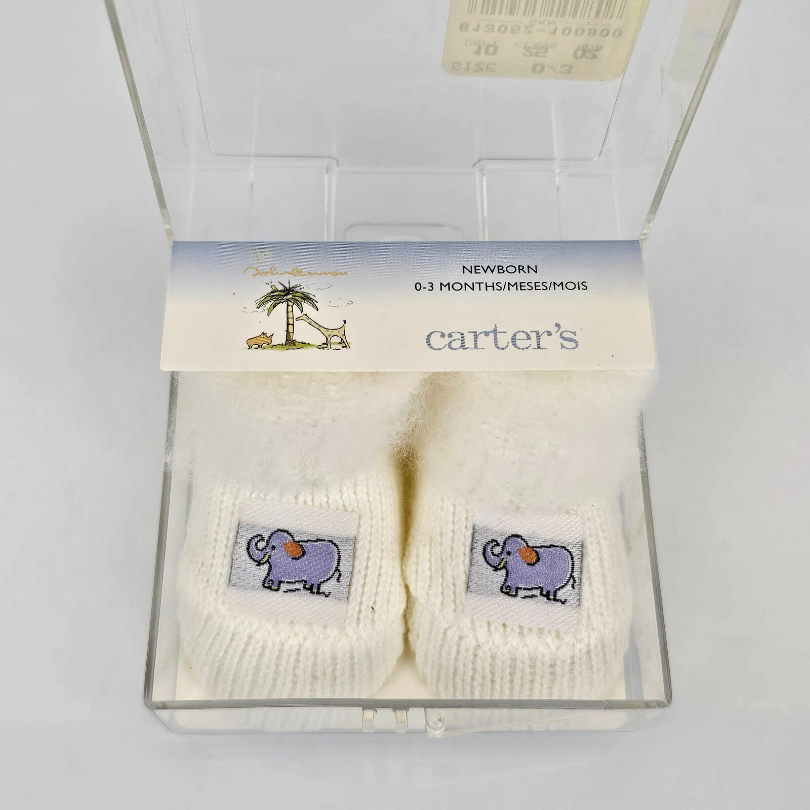 Baby Girl Boy Clothes Carter's 0-3 Month Vintage John Lennon Bootees Socks NEW
Opens in a new window