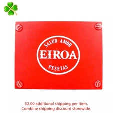 Eiroa 2021 Cameroon de Jamastran 11/18 Empty Wood Cigar Box 9.5" x 7.5" x 2.25"